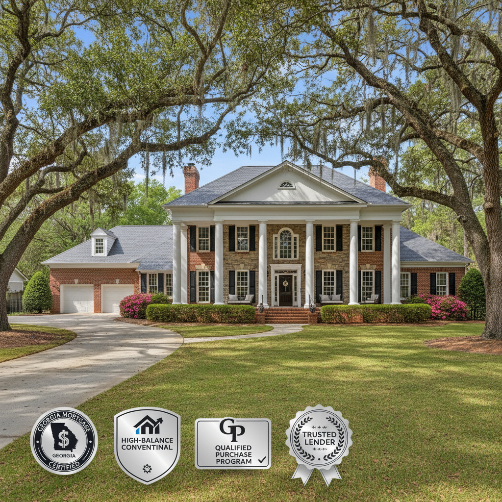 High-balance conventional purchase mortgage in Georgia