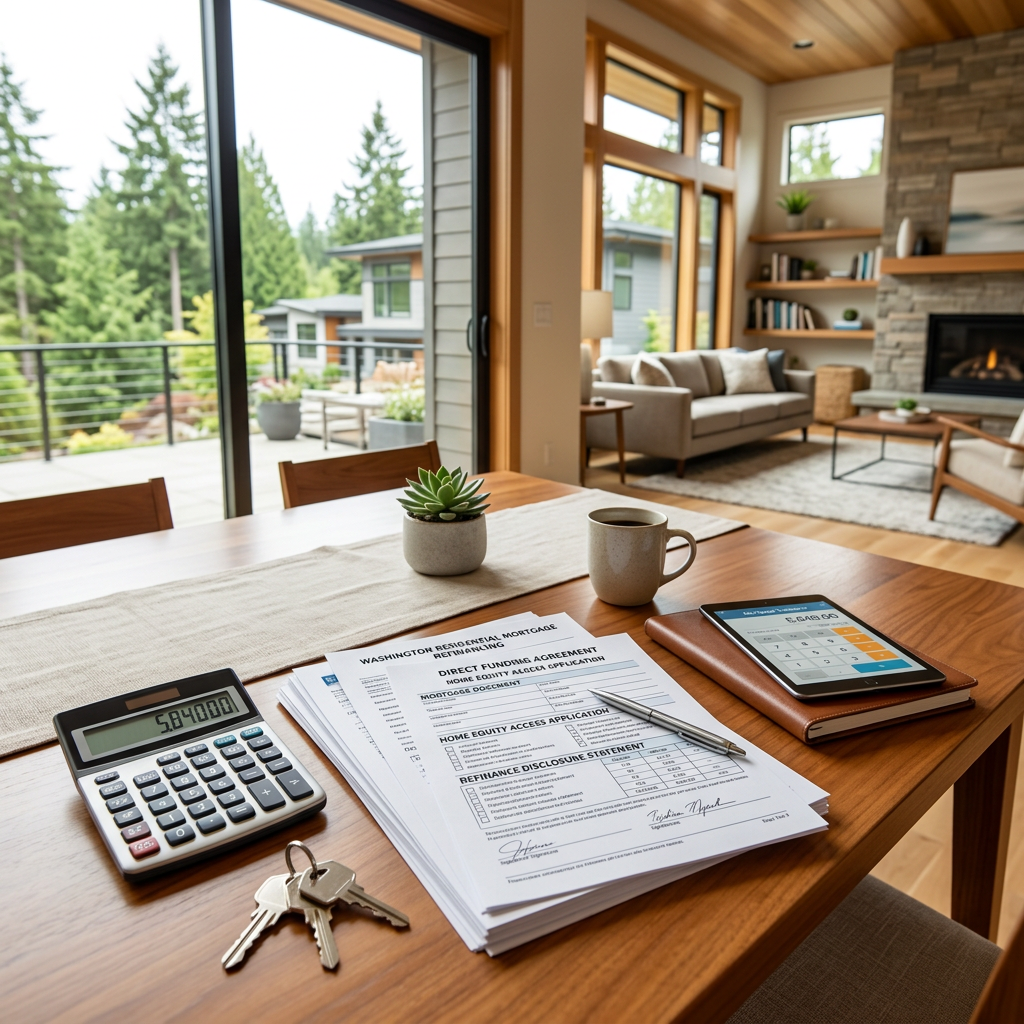Directly Funded Washington Residential Mortgage Refinancing: Essential Insights