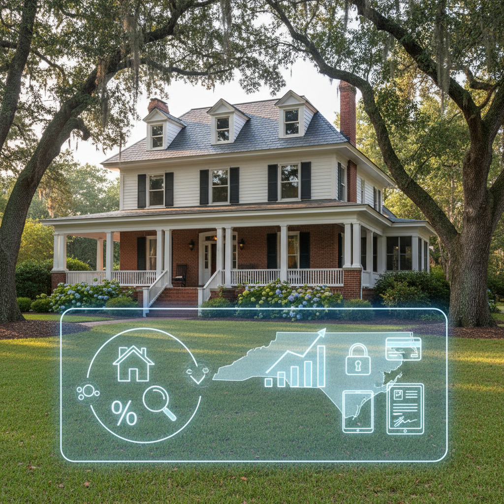 How to apply for a residential mortgage online in North Carolina