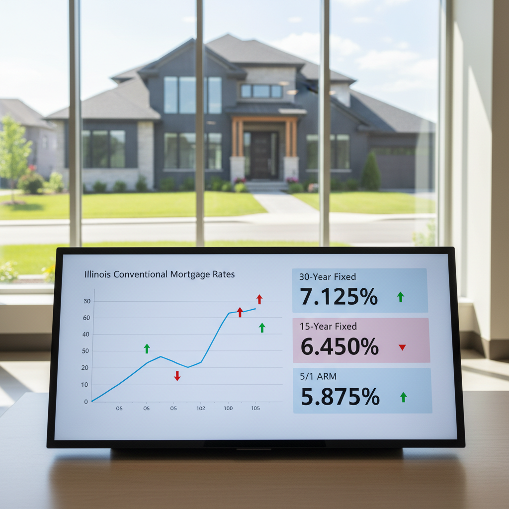 Current Illinois Conventional Mortgage Rates for Home Buyers (As of April 30, 2026)