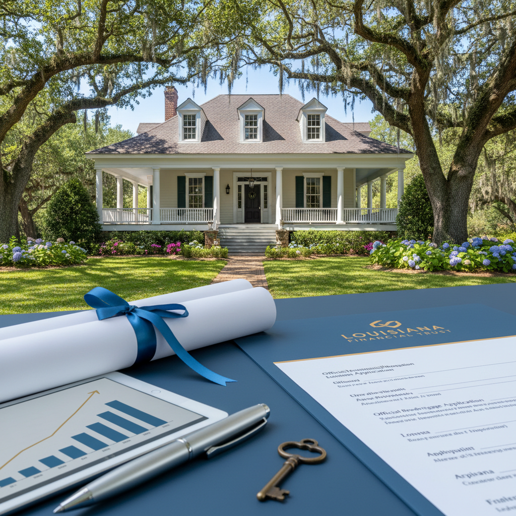 Official residential mortgage application Louisiana