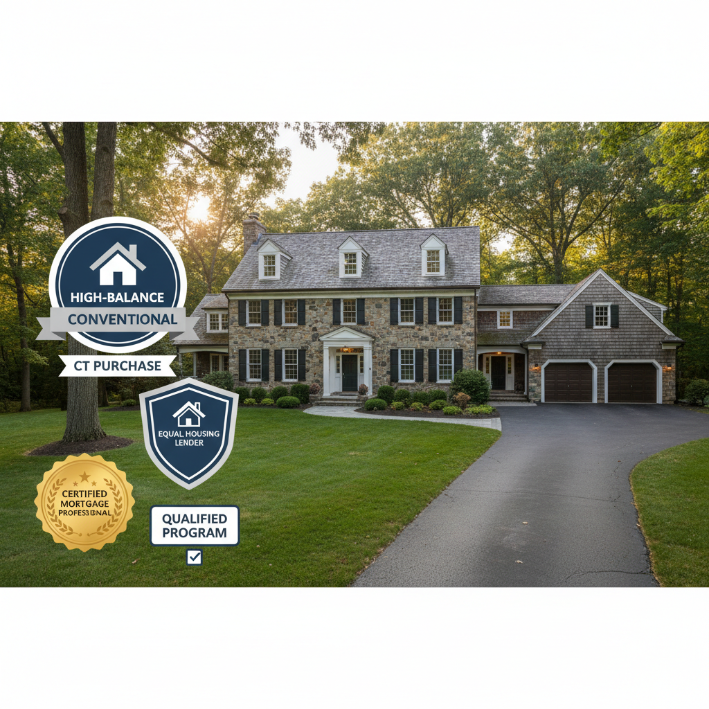 High-Balance Conventional Purchase Mortgage Options in Connecticut