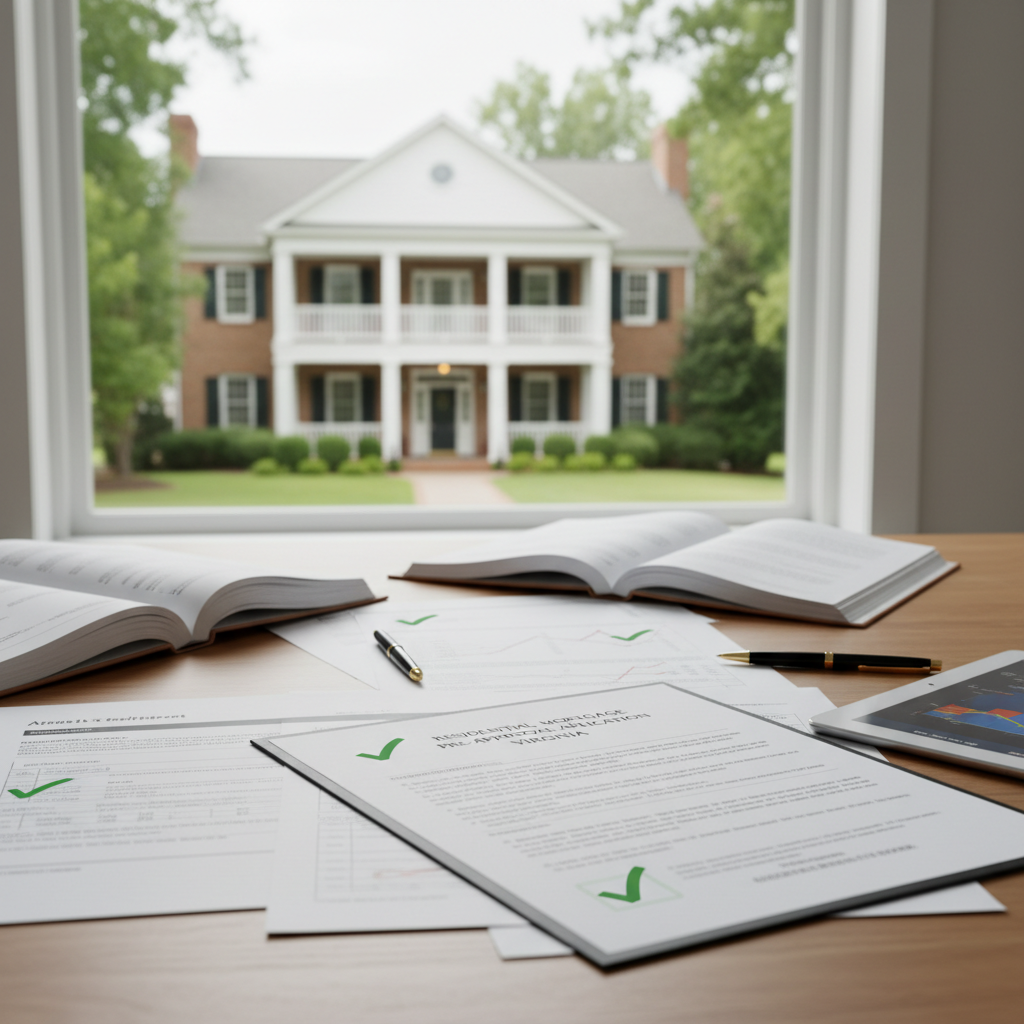 Virginia Residential Mortgage Pre-Approval Process Explained