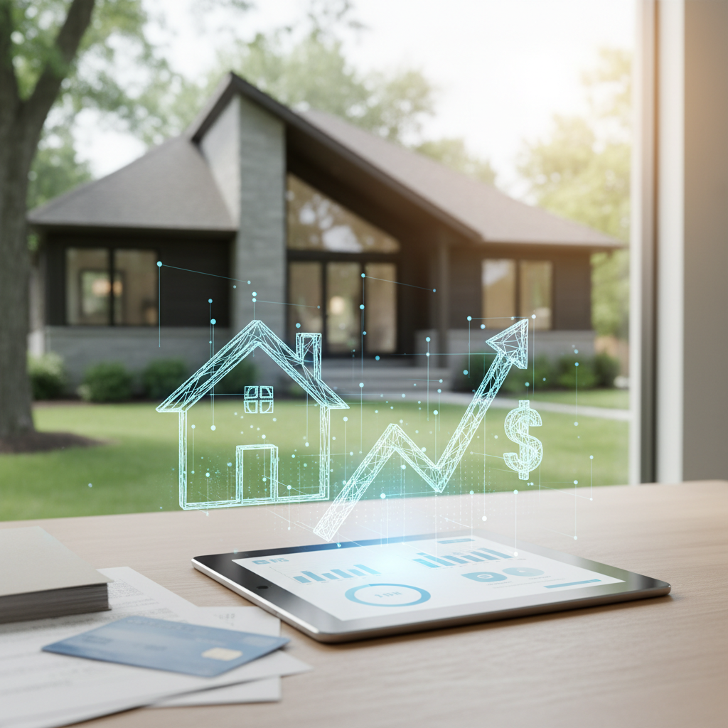 Online mortgage application for Illinois home purchases
