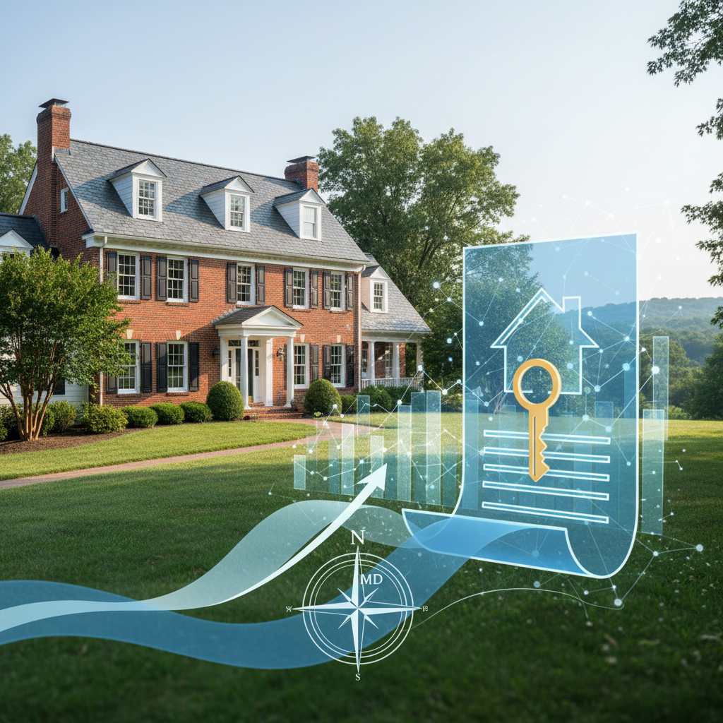 Accessing home equity through a new 1st mortgage in Maryland