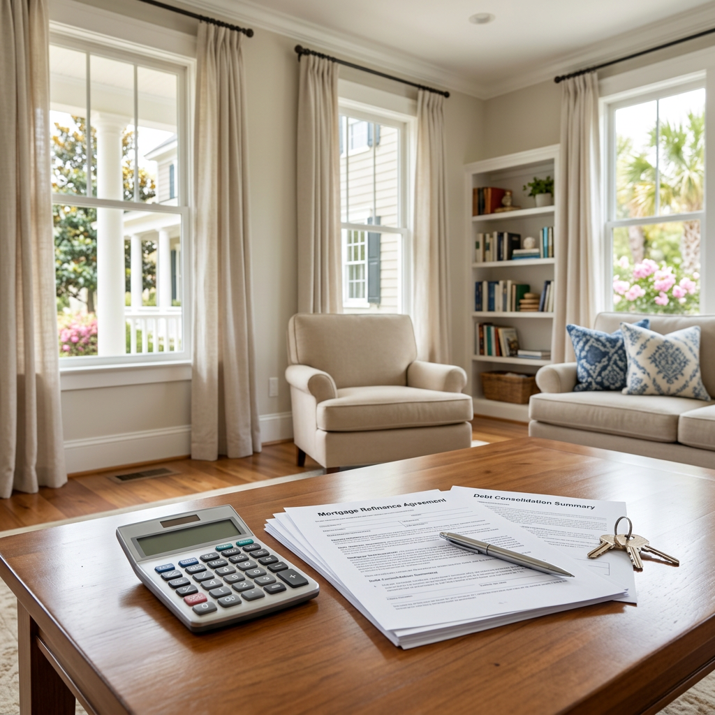 Consolidating High-Interest Debt with a First Mortgage Refinance in South Carolina: What You Need to Know