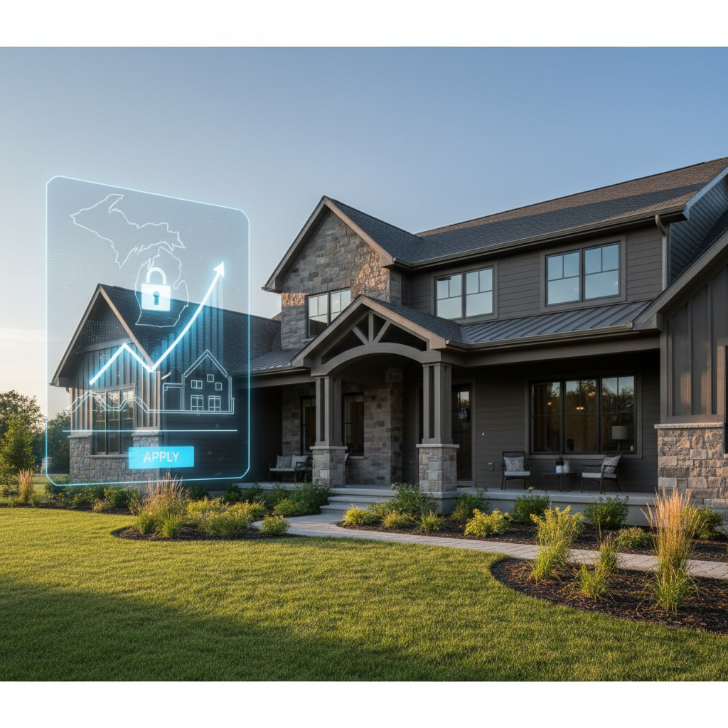 Online application for Michigan high-balance mortgages