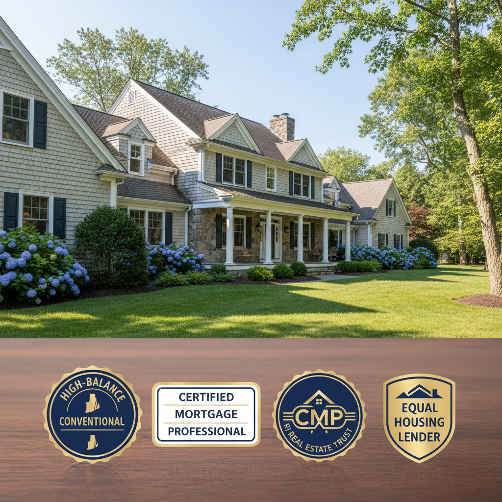 High-balance conventional purchase mortgage in Rhode Island