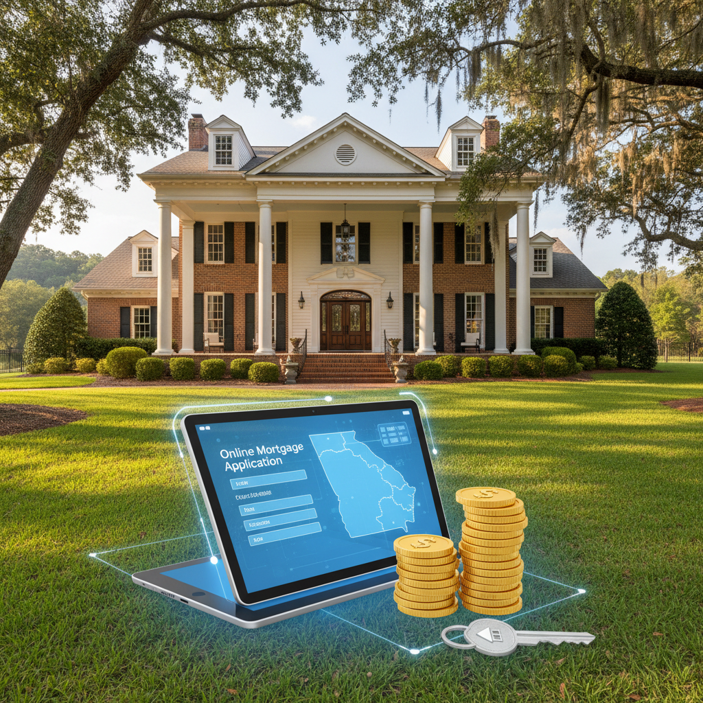 Online mortgage application Georgia