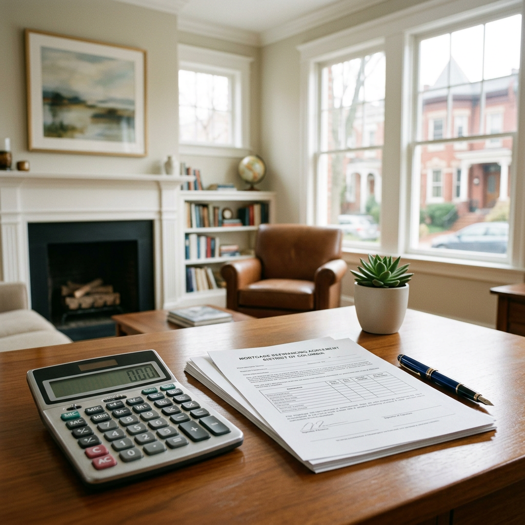 District of Columbia Residential Mortgage Refinancing Guidelines and Current Rates