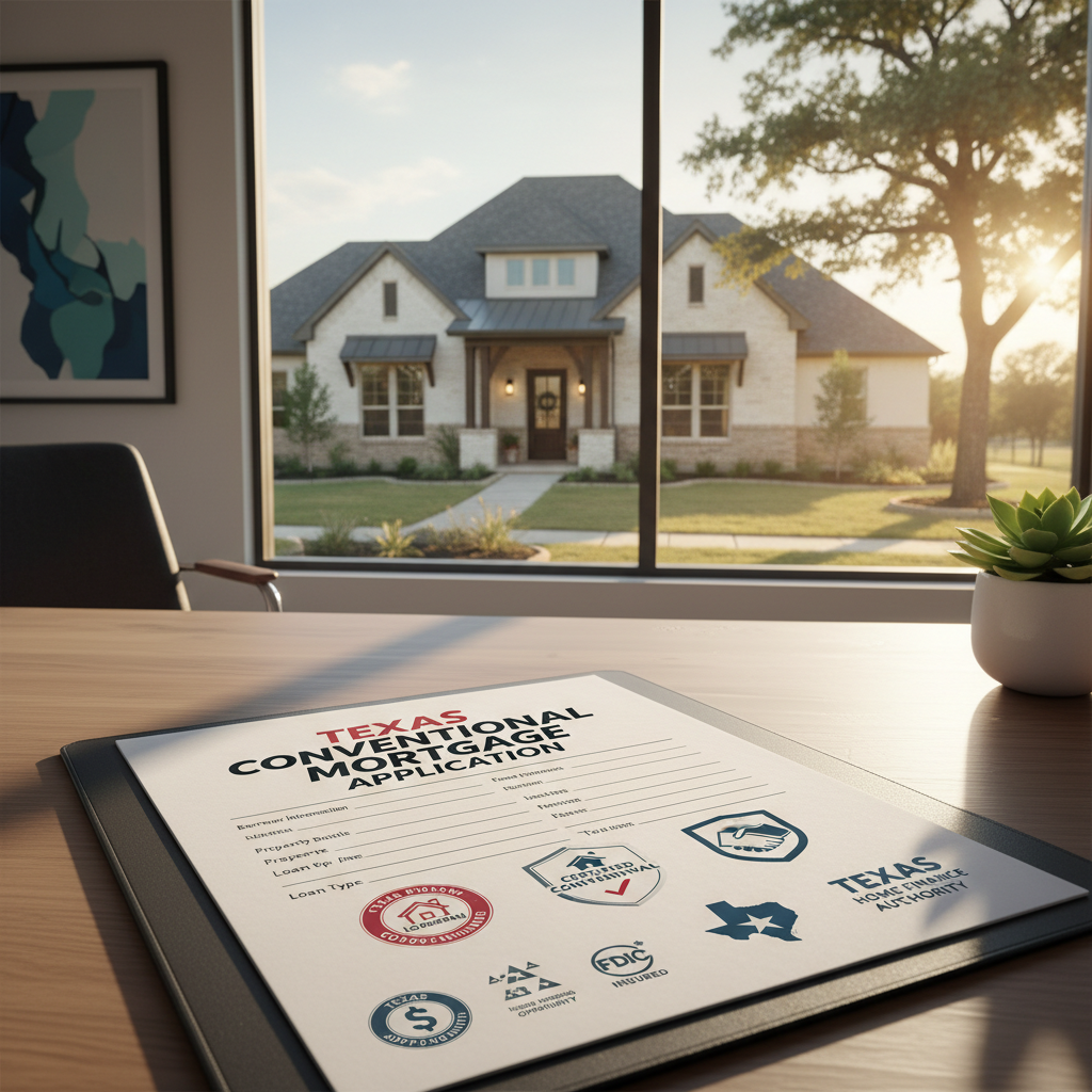 Texas mortgage application for conventional loans