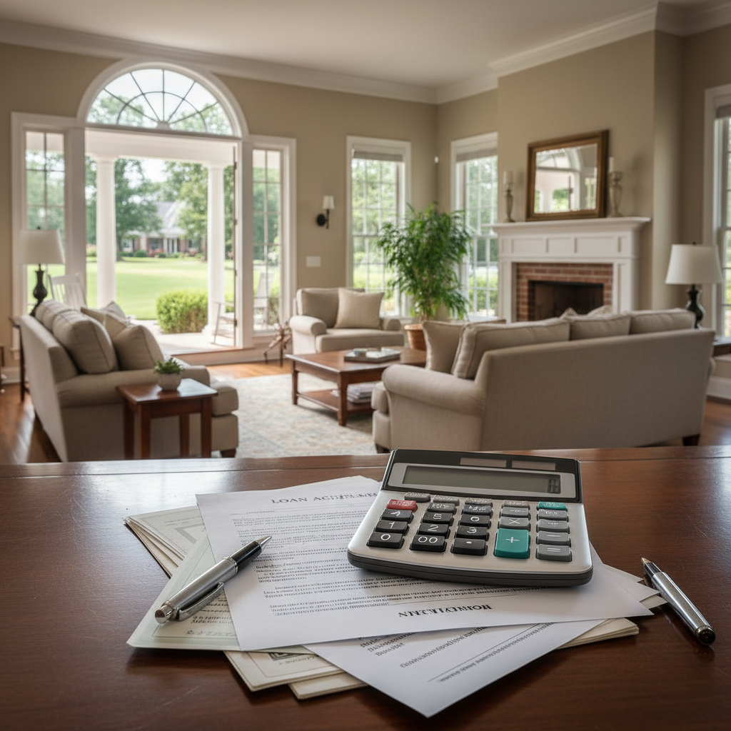 Directly funded Georgia residential mortgage refinancing