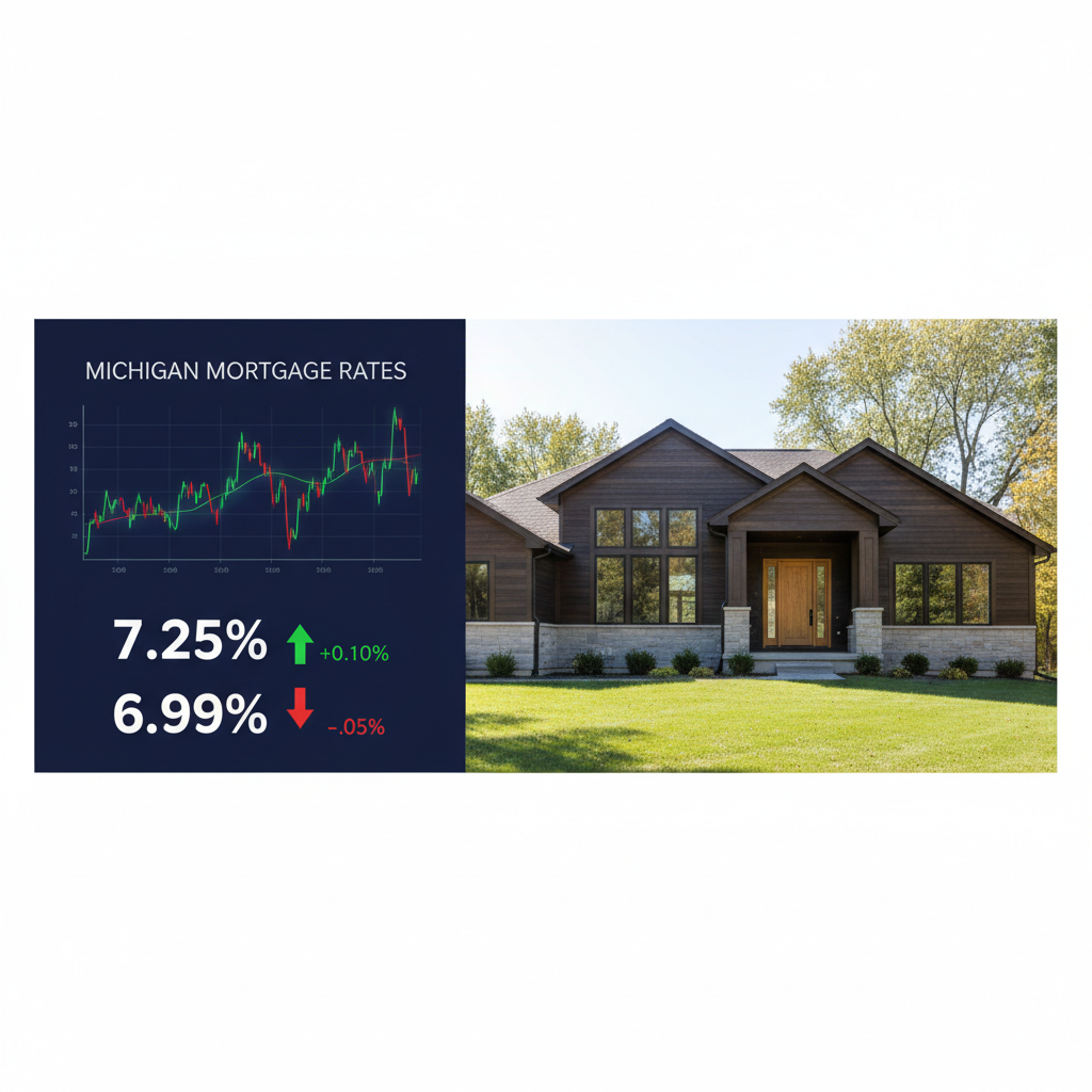 Daily mortgage rate updates for Michigan home transactions