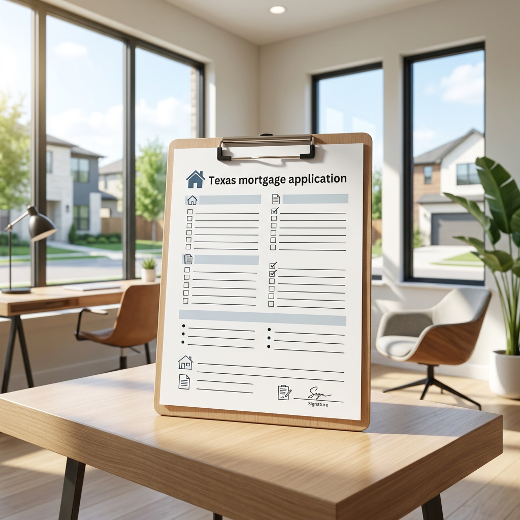 Essential Texas Mortgage Application Checklist for Borrowers