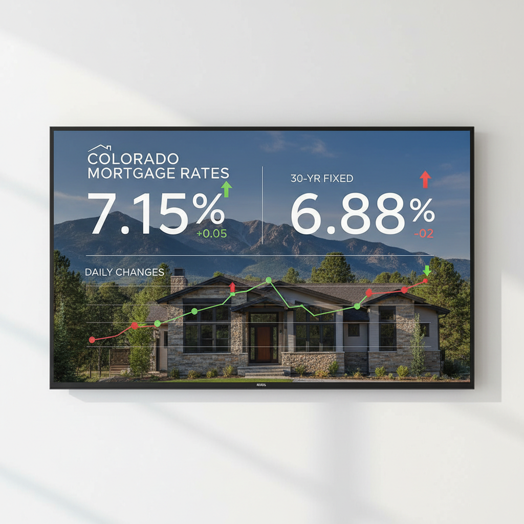 Daily Mortgage Rate Updates for Guaranteed Predictions in Colorado Home Transactions