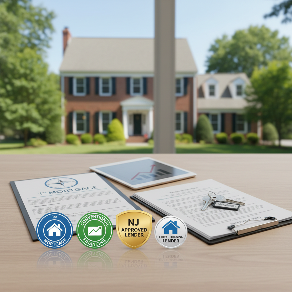 1st Mortgage Application Insights for New Jersey Conventional Financing