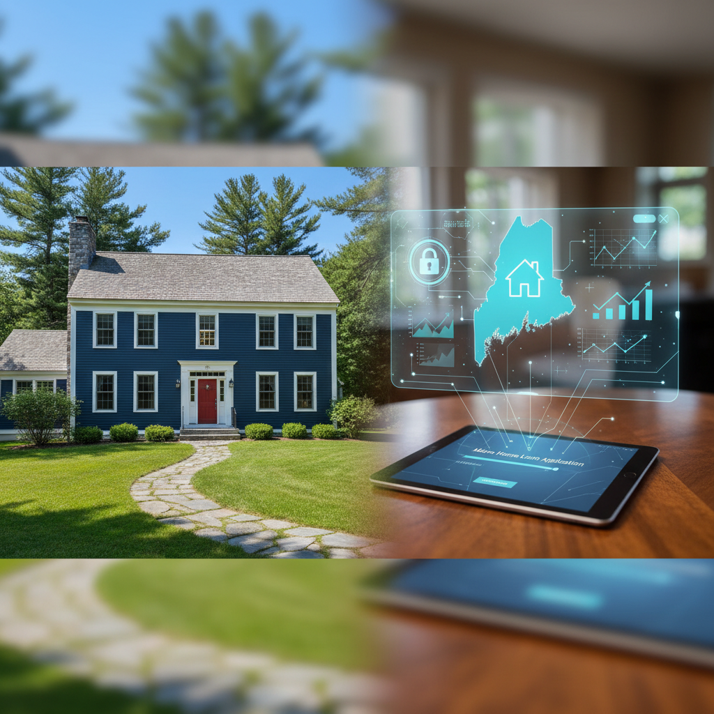 Streamlined Electronic Mortgage Application for Home Buyers in Maine