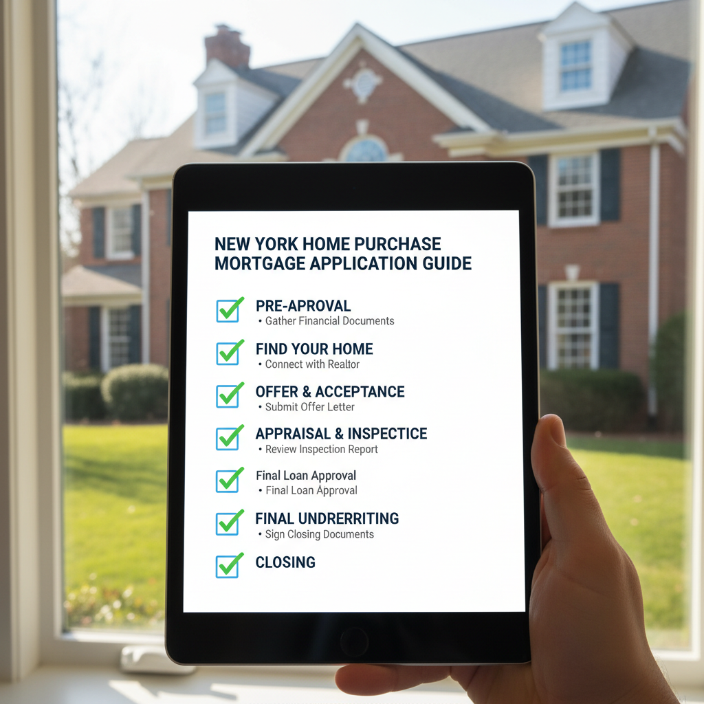 Step-by-Step Guide to Applying for a Home Purchase Mortgage in New York