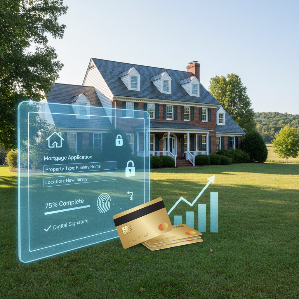Digital mortgage application for New Jersey primary homes