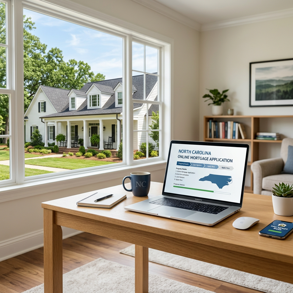 Online Mortgage Application Process: A Guide for North Carolina Homebuyers