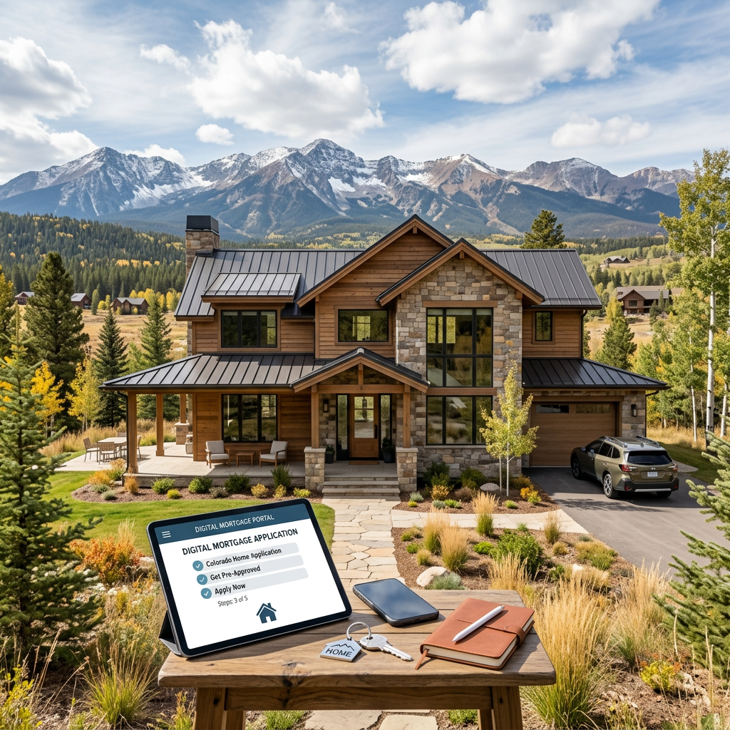 Online Mortgage Applications for Primary Homes in Colorado
