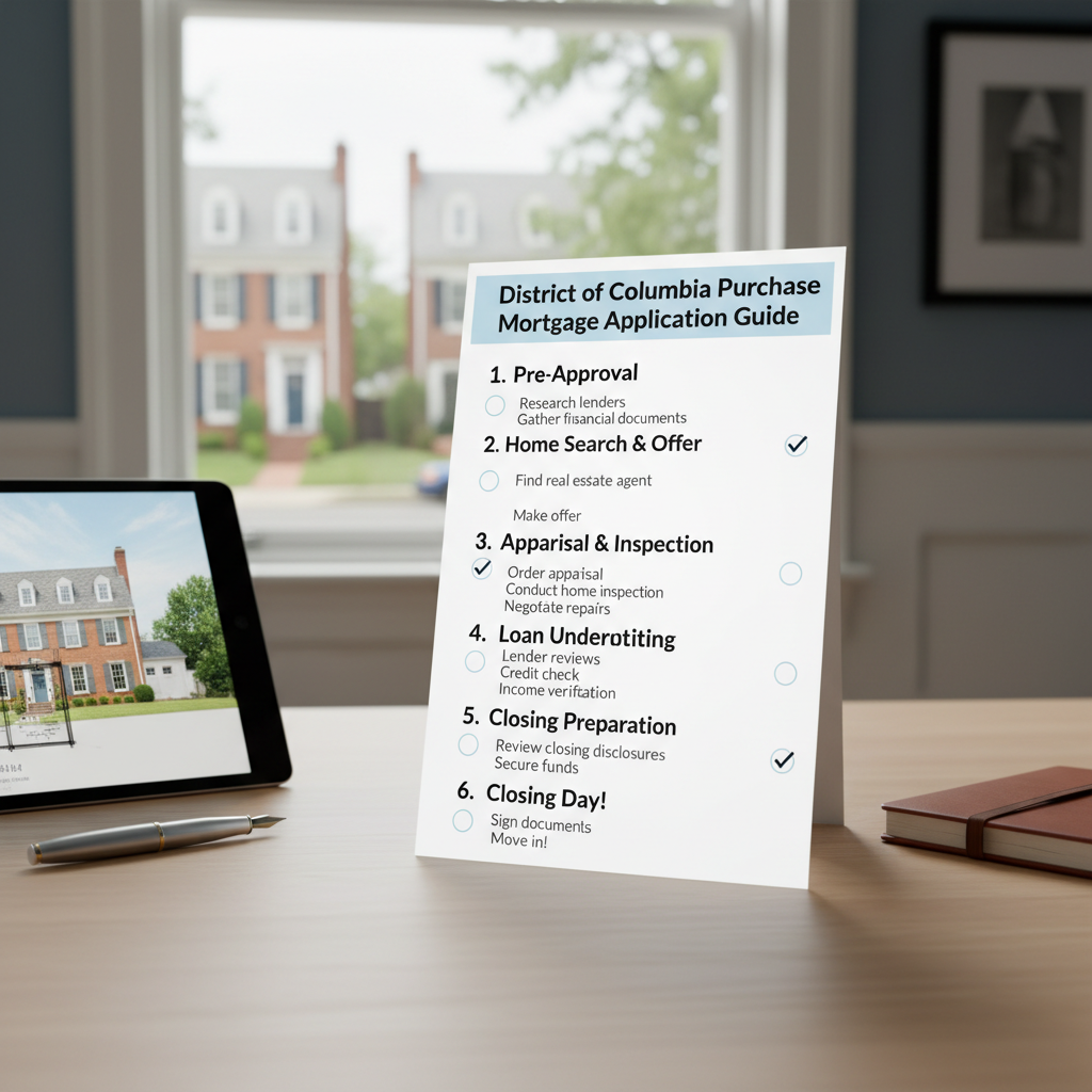 Step-by-Step Guide to Mortgage Applications for High-Quality Borrowers in the District of Columbia
