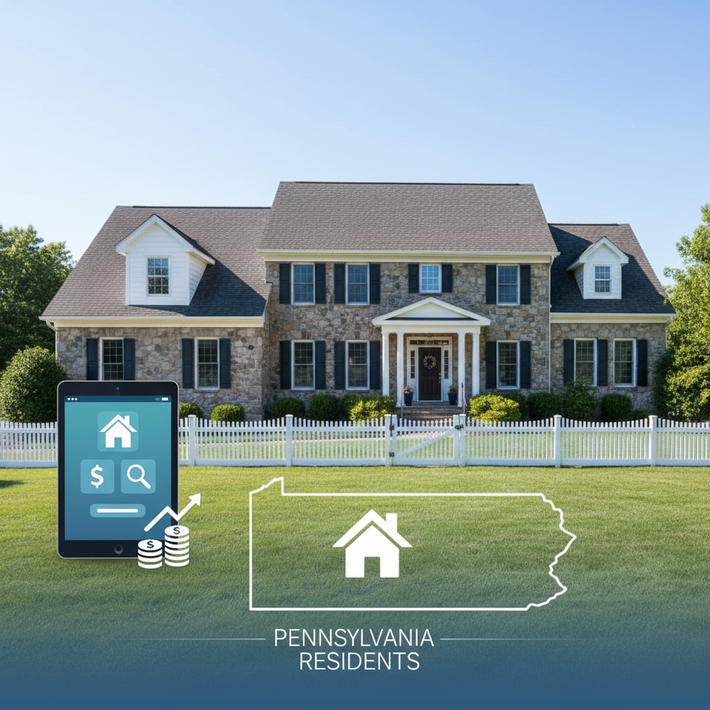 Easy online mortgage application for Pennsylvania residents