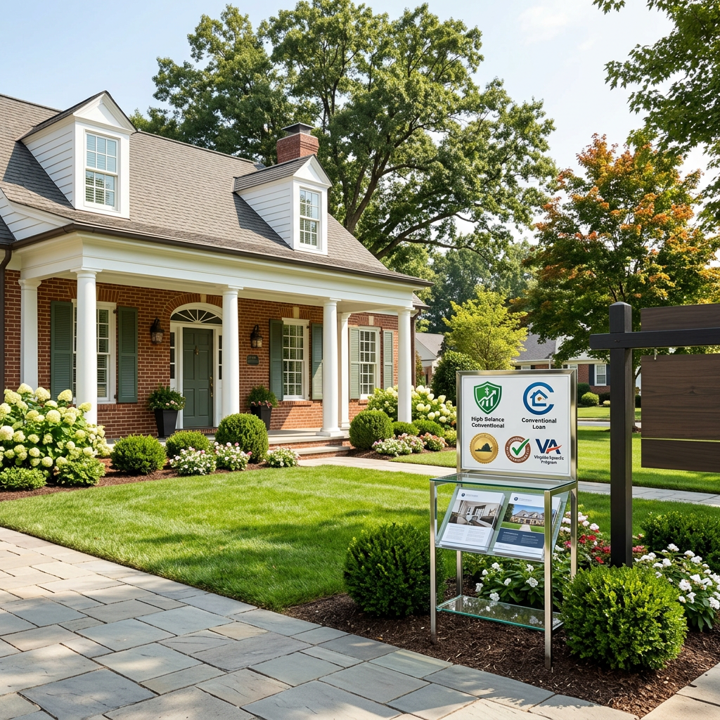 High-balance conventional purchase mortgage in Virginia