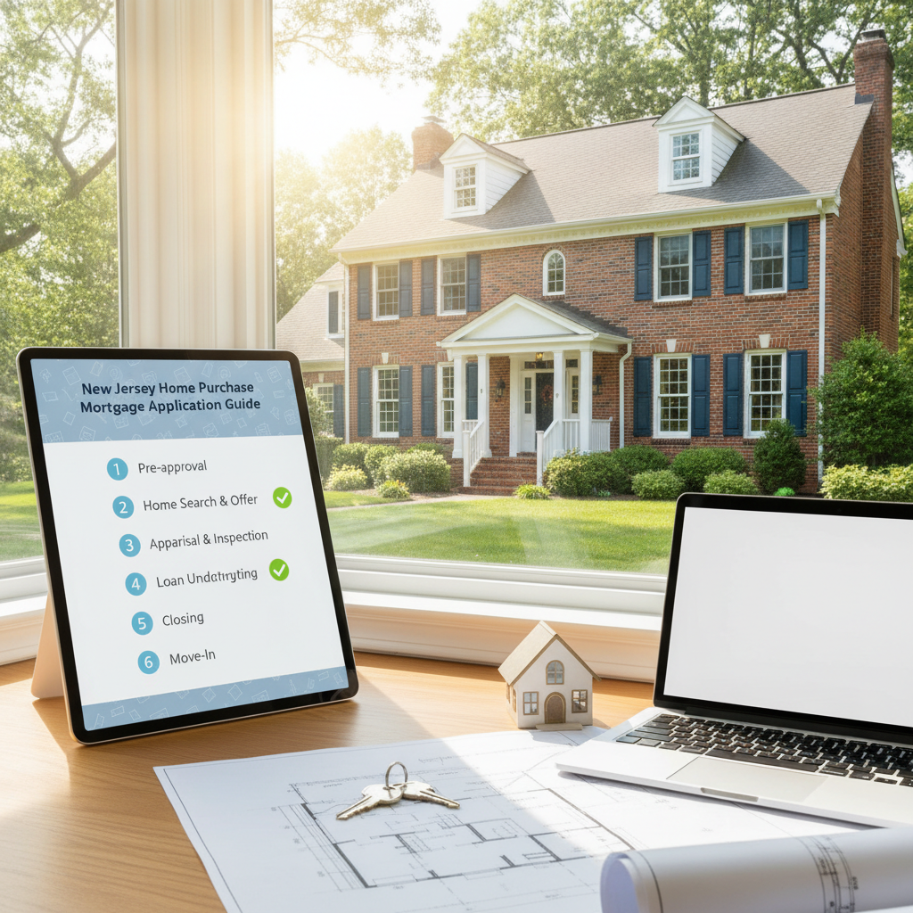Step-by-step New Jersey home purchase mortgage application guide