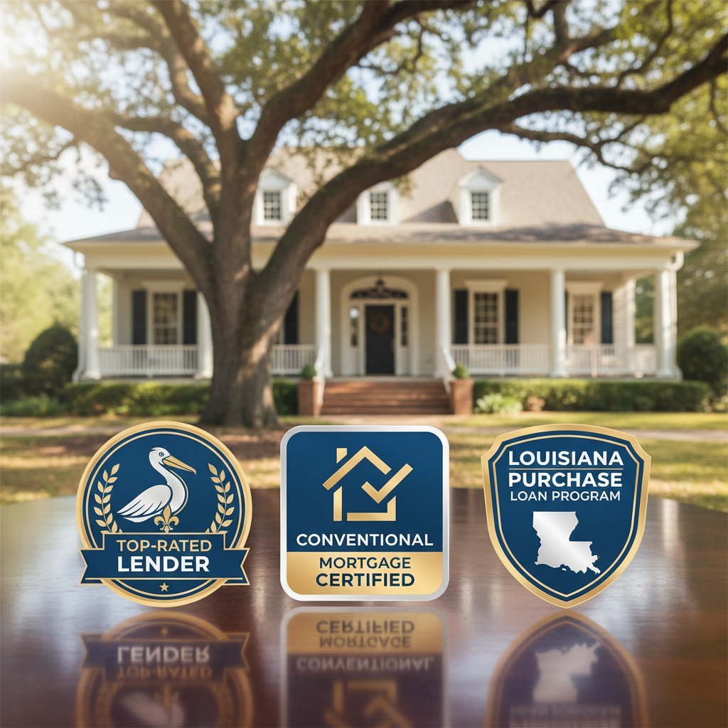 Top-rated conventional mortgage lenders for Louisiana borrowers with 700+ FICO scores