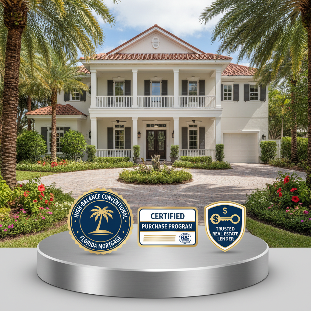 High-balance conventional purchase mortgage in Florida