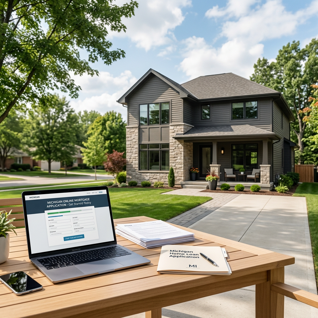 Online Mortgage Application Process in Michigan