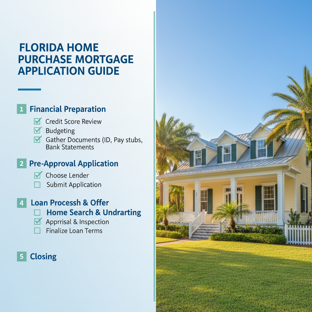 Step-by-Step Mortgage Application Guide for Homebuyers in Florida