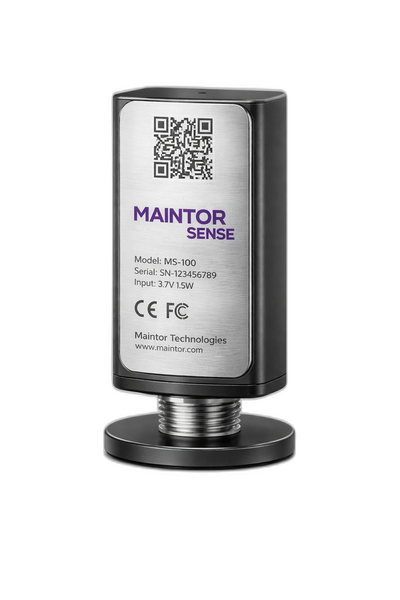 Maintor Sense MS-100 — Sensor industrial de vibração e temperatura