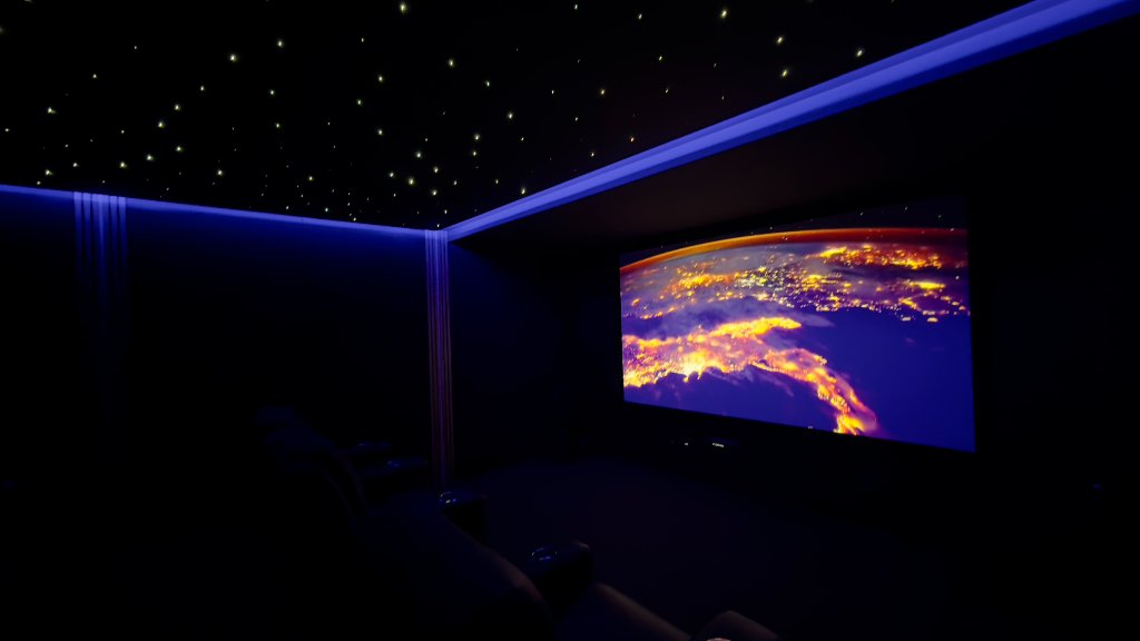 Theatre Room — Neon Accent