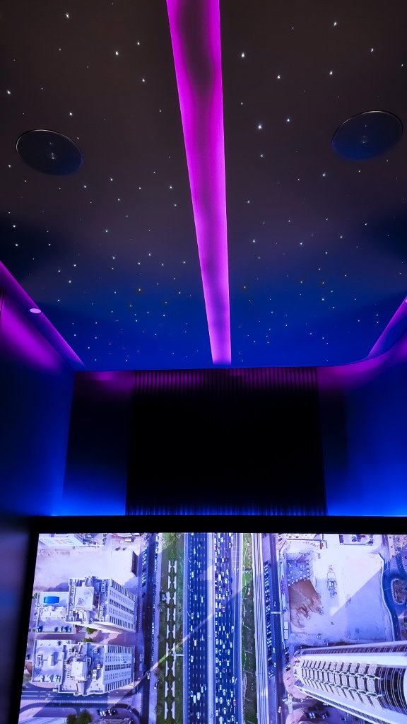 Starlight ceiling detail