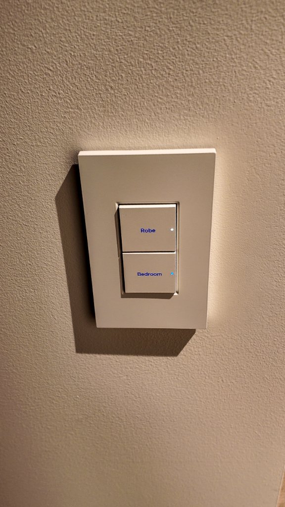 Control4 Keypad — Bedroom