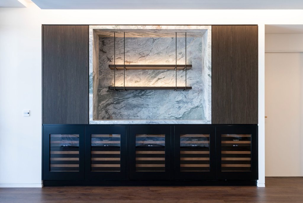 Wine display and shelving