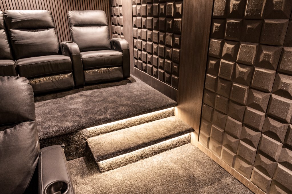 Theatre — Acoustic Panels Close-up