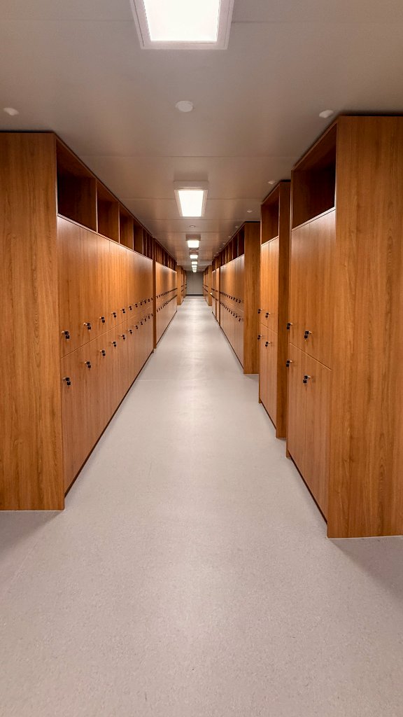 Staff Lockers — End of Trip Facility
