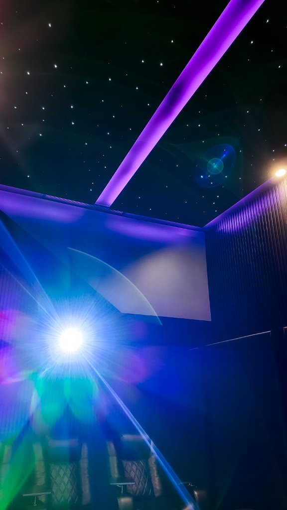 Ceiling speakers & starlight