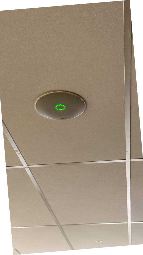 In Ceiling Microphone Active