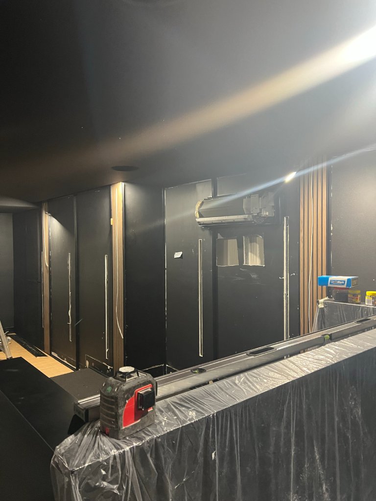 Construction — Rear Wall Progress
