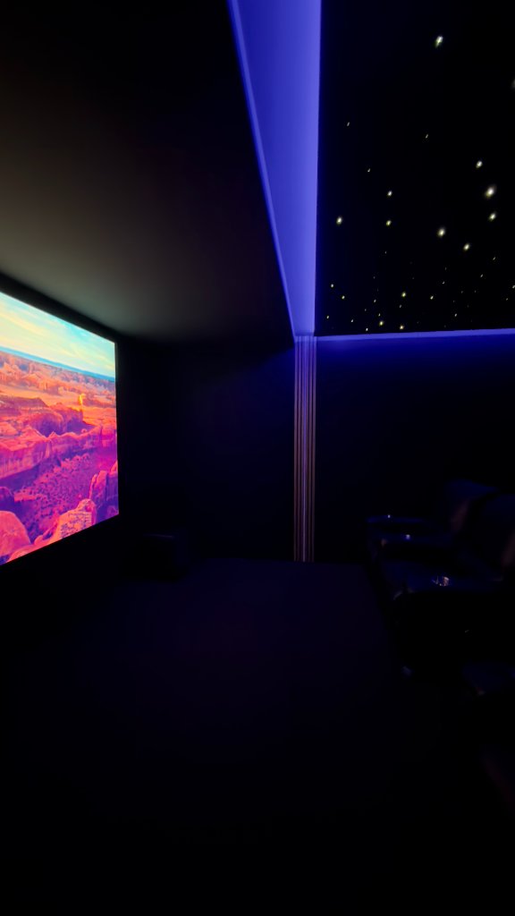 Theatre Room — Evening Ambiance