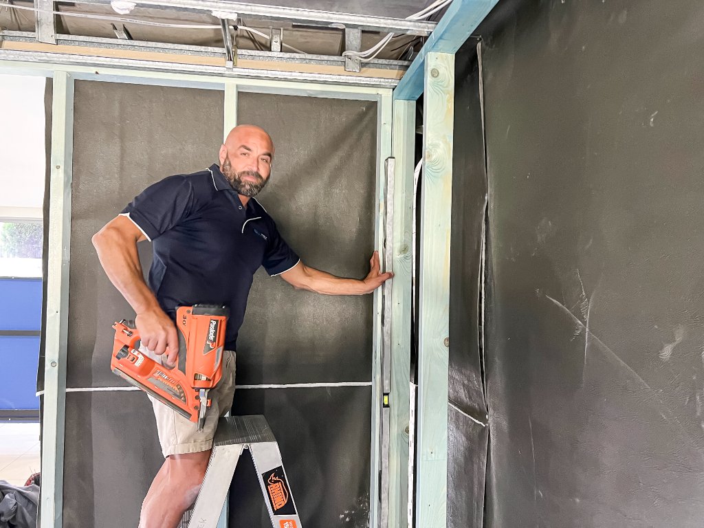 Wall Framing & Sound Deadening