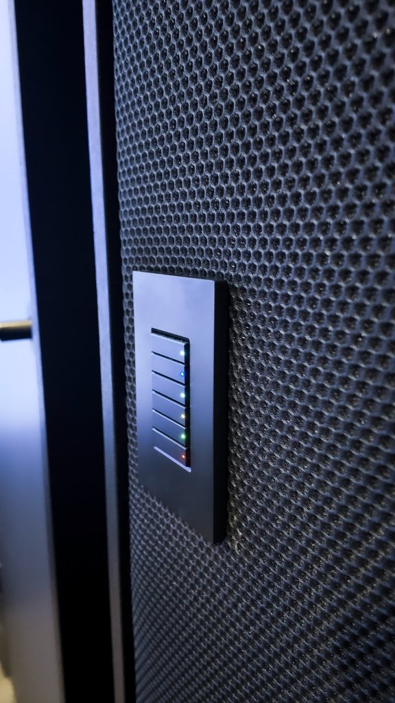 Control4 keypad detail