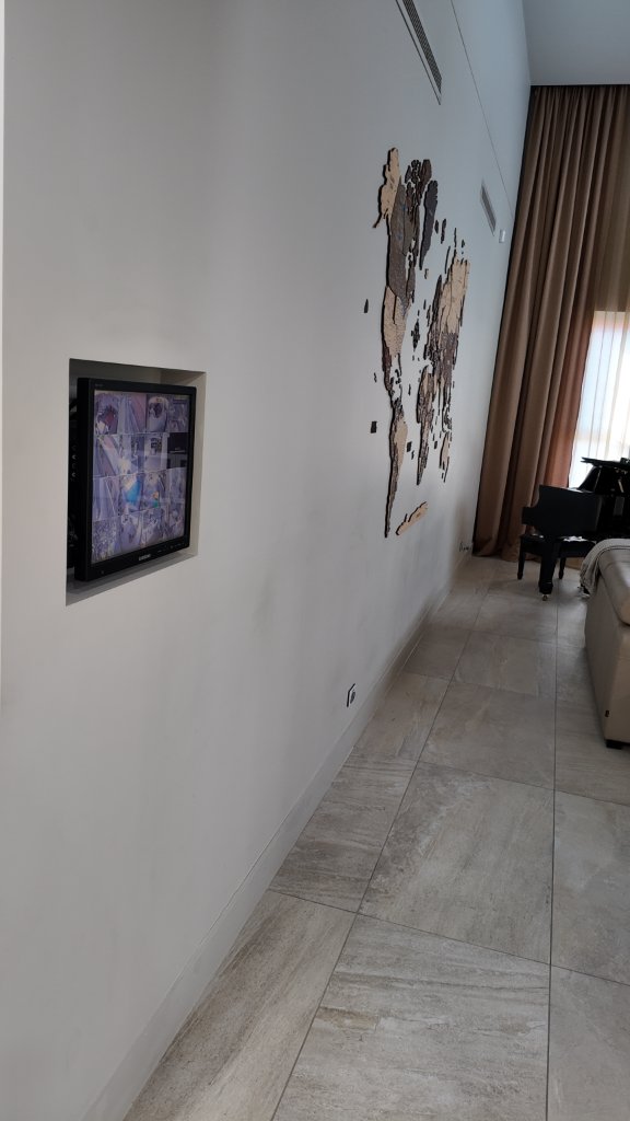 CCTV Monitor — 16-Camera View