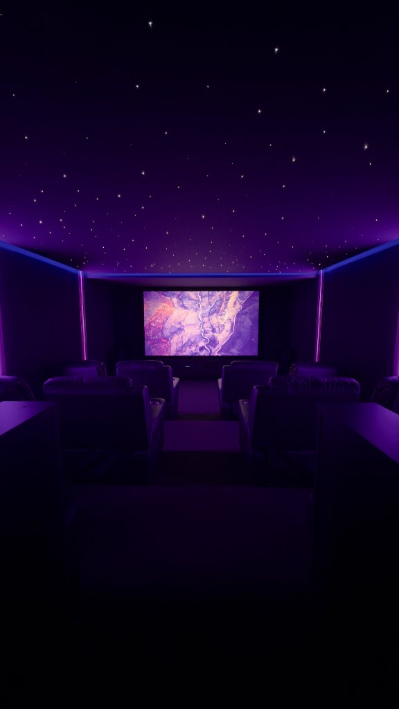 Starlight Ceiling — Purple Mode