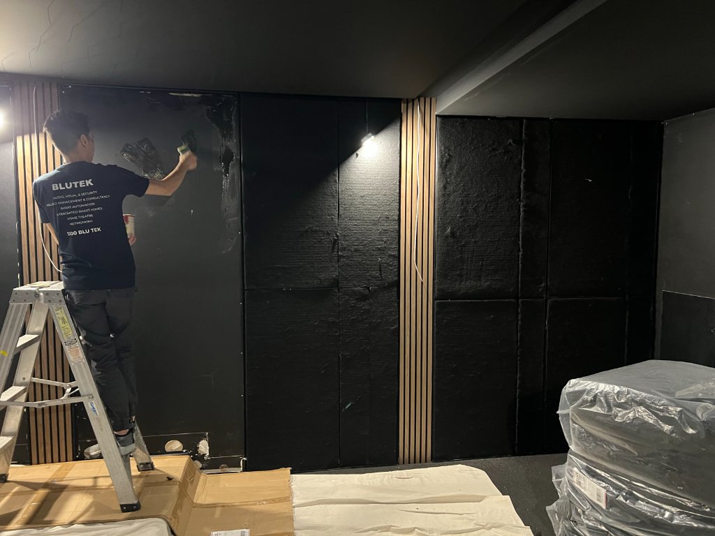 Construction — Fibre Optic Ceiling Complete