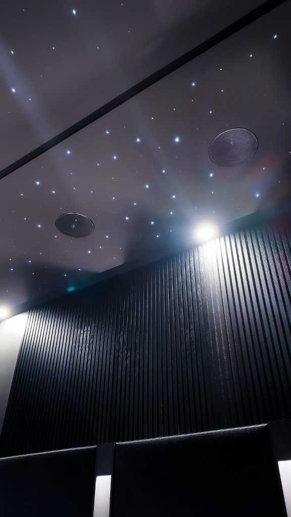 Starlight ceiling & slat wall